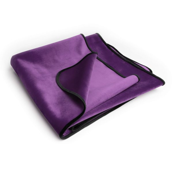 Fascinator Lush Throw  Purple Microvelvet - King Size - Image 4