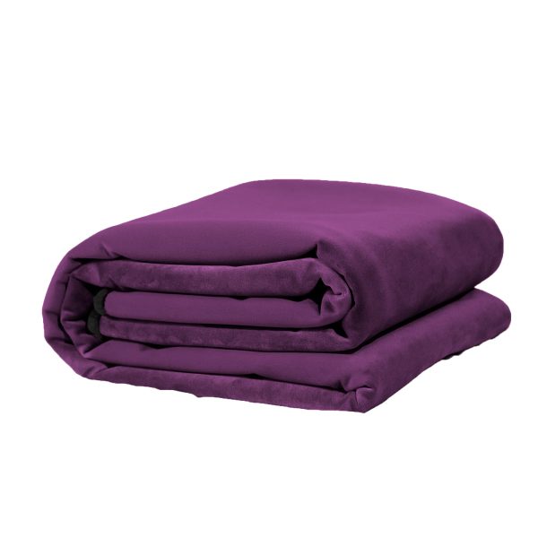 Fascinator Lush Throw  Purple Microvelvet - King Size - Image 6