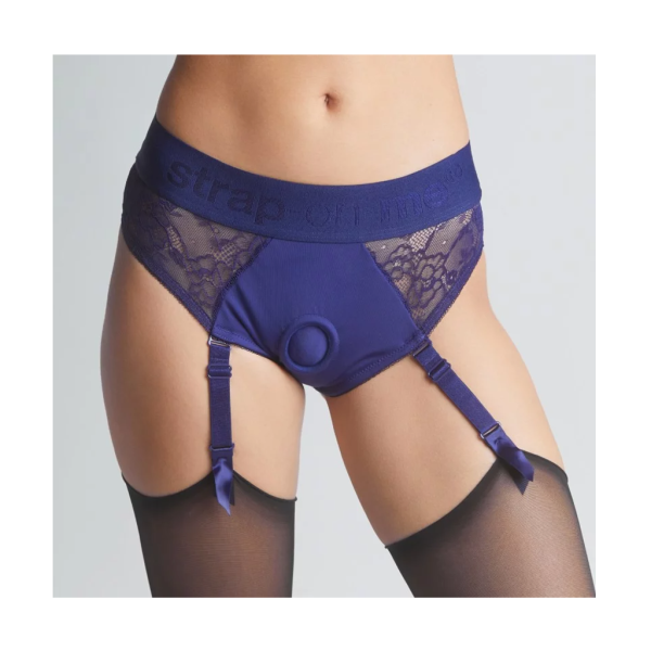 HARNESS LINGERIE DIVA - XL - NIGHT BLUE - Image 2