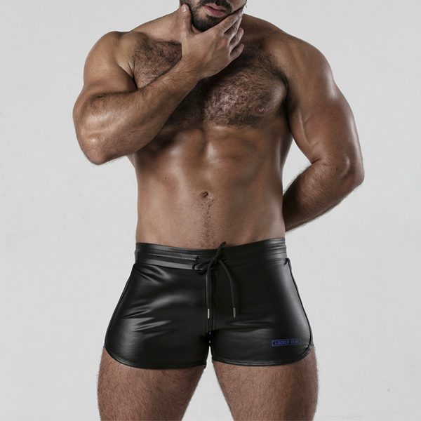 LOCKER GEAR 2 WAY ZIPPER CONTRAST SHORT BLUE - Image 4