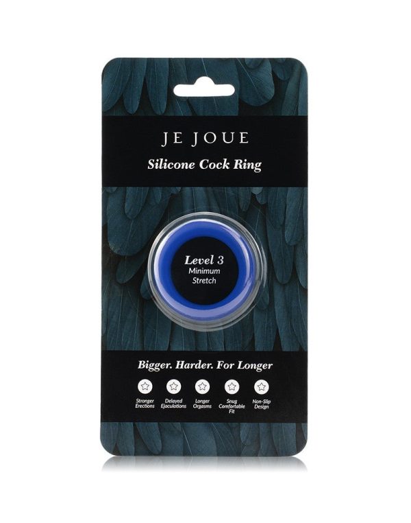 Blue Silicone C-Ring - Minimum Stretch - Image 2