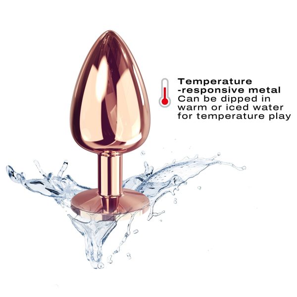 Diamond Plug Rose Gold Large - Image 5
