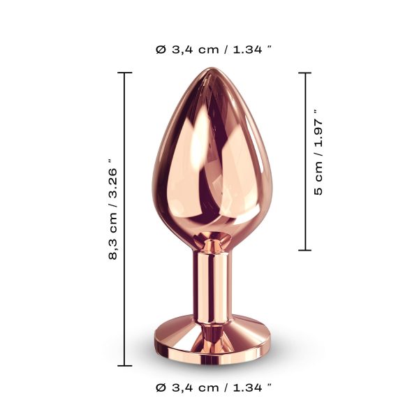 Diamond Plug Rose Gold Medium - Image 6