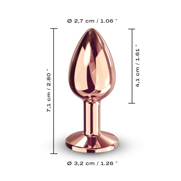 Diamond Plug Rose Gold Small - Image 6