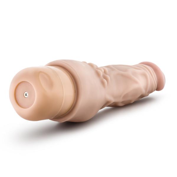 Dr Skin Cock Vibe 4 Beige Vibrating Dildo - Image 4