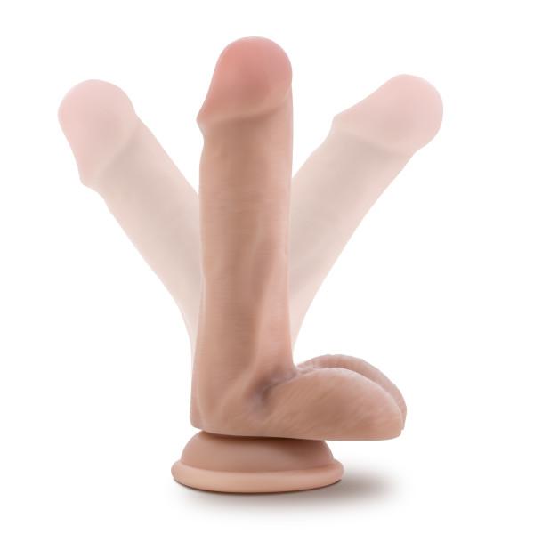 Dr. Skin Dr. Jeffrey 6.5in Dildo W/ Balls Beige - Image 3