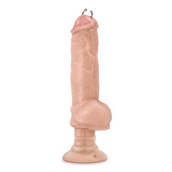Bad Boy Next Door Beige Vibrating Dildo - Image 2