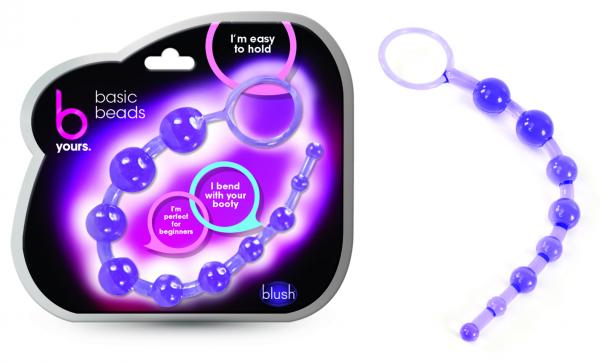 Basic Anal Beads - Purple - Image 2