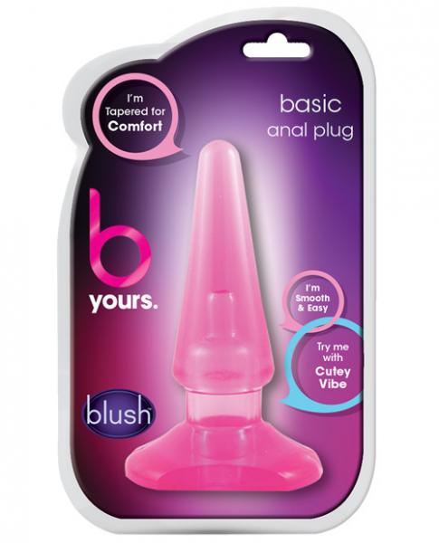 Basic Anal Plug - Pink - Image 3