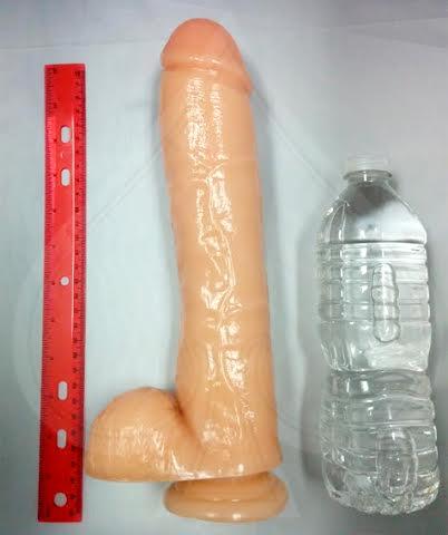 Hung Rider Hammer 11.5 inches Dildo Beige - Image 4