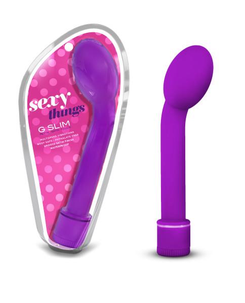 Sexy Things G Slim Petite Purple Vibrator - Image 2
