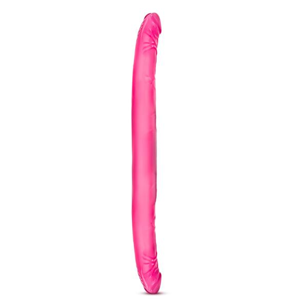 B Yours 16 inches Double Dildo Pink - Image 2