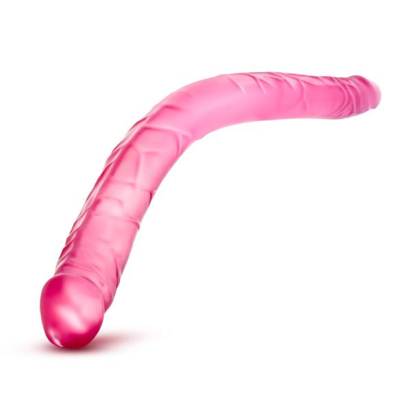 B Yours 16 inches Double Dildo Pink - Image 3