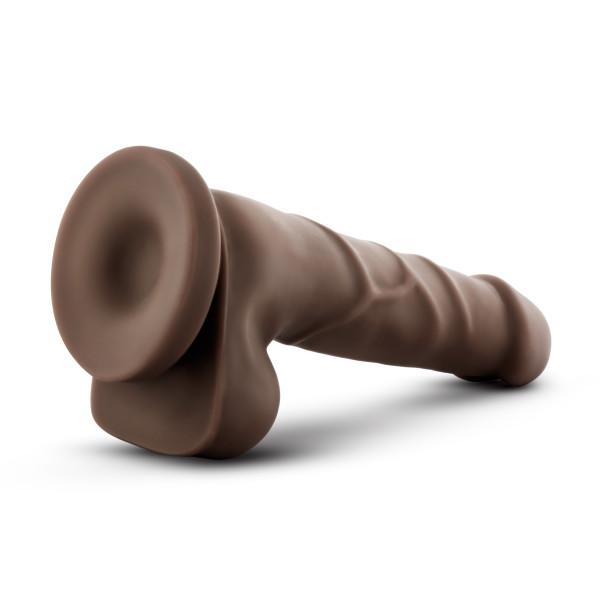 Dr Skin Basic 7 inches Chocolate Brown Dildo - Image 4