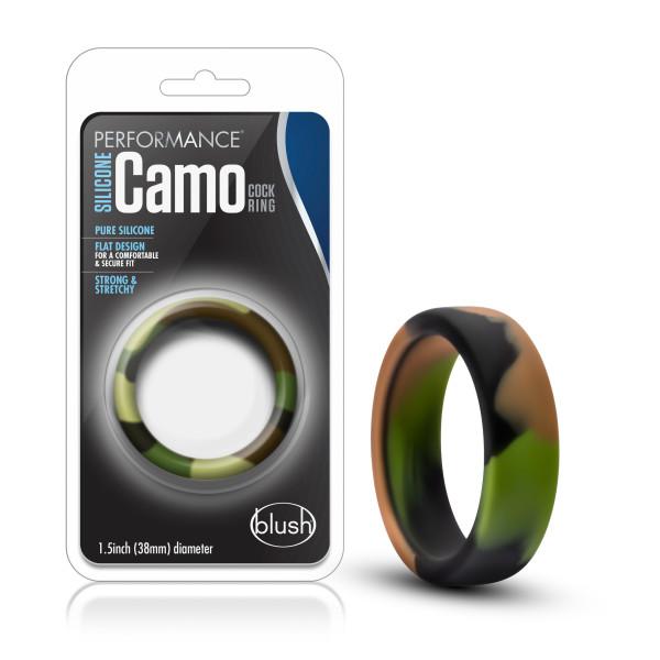 Performance Silicone Camo Cock Ring Green Camoflauge - Image 4