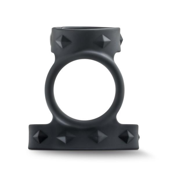 Performance VS8 Silicone Double Cock & Ball Strap Black - Image 3