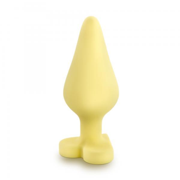 Naughty Candy Hearts Yellow Butt Plug - Image 2