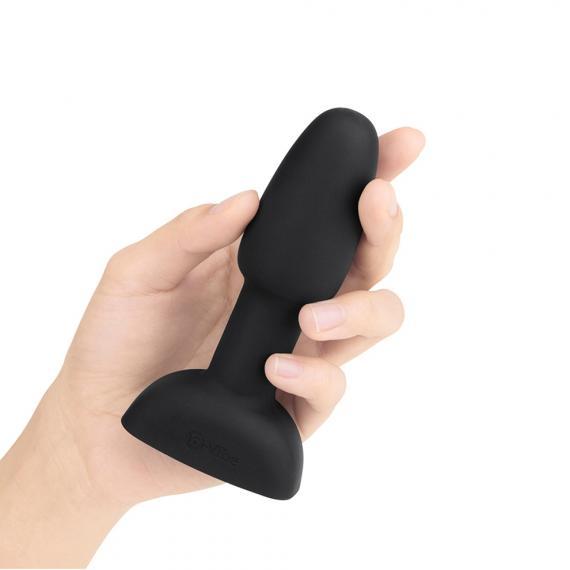 B-Vibe Rimming Petite Black Butt Plug - Image 3