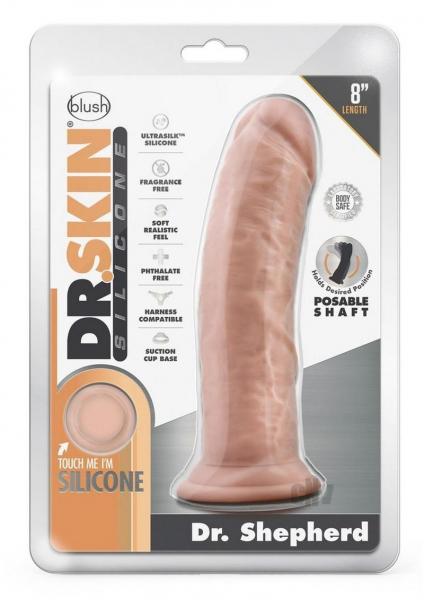 Dr Skin Silic Dr Shepherd 8 Dildo Vanil