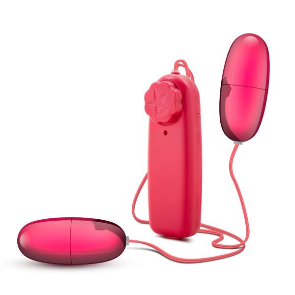 Double Pop Eggs Cerise Pink Vibrating Bullet - Image 2