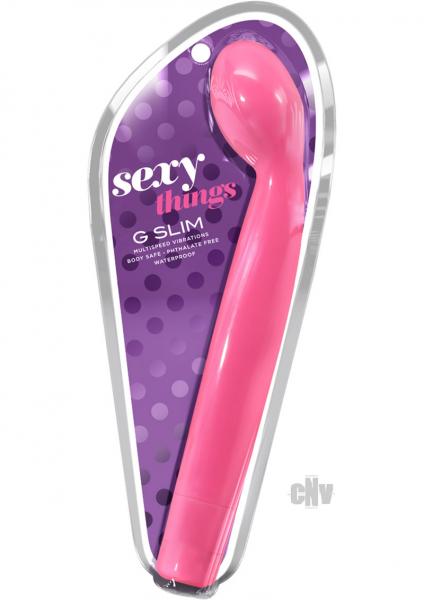 Sexy Things G Slim Pink Vibrator - Image 3