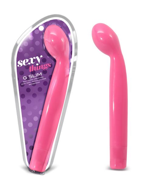 Sexy Things G Slim Pink Vibrator - Image 2