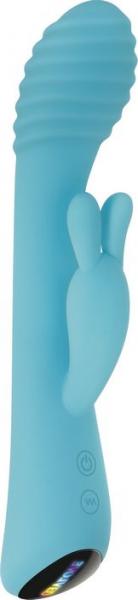 Aqua Bunny Blue Soft Rabbit Vibrator - Image 4