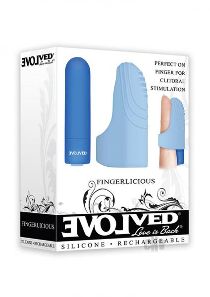 Fingerlicious Blue Finger Vibrator - Image 3