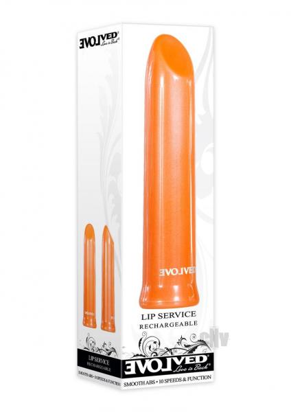 Lip Service Orange