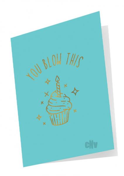 Naughty Note You Blow This Greeting Card
