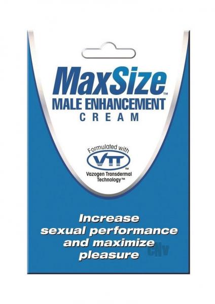 Max Size Cream 5ml Foil