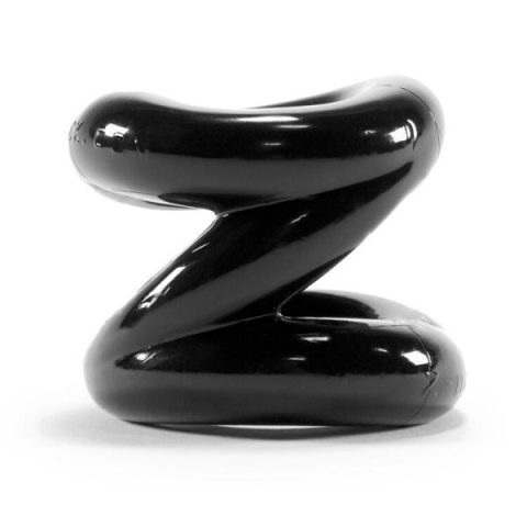Z Balls Z-Shaped Ballstretcher Cockring Black