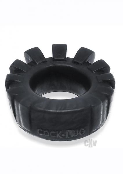 Cock Lug Lugged Cockring Black