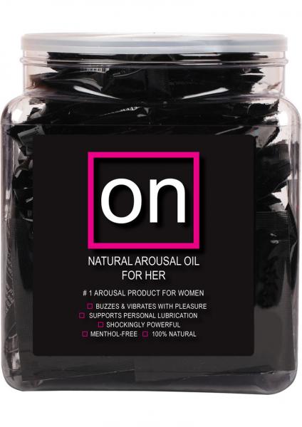 On Arousal Gel For Her Fish Bowl 75 Ampoules Per Bowl