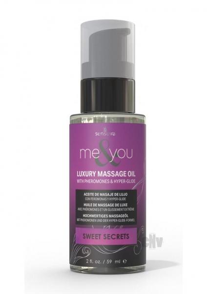 Me And You Massage Oil Sweet Secrets 2oz
