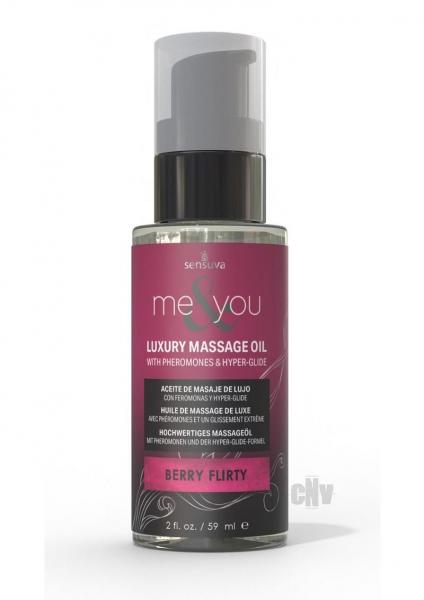 Me And You Massage Oil Berry Flirty 2oz