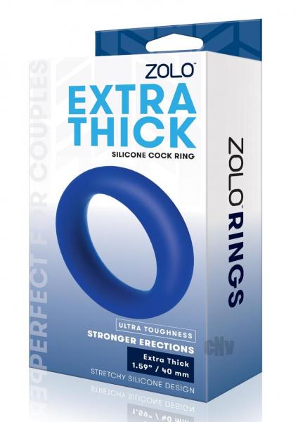 Zolo Extra Thick Silicone Cock