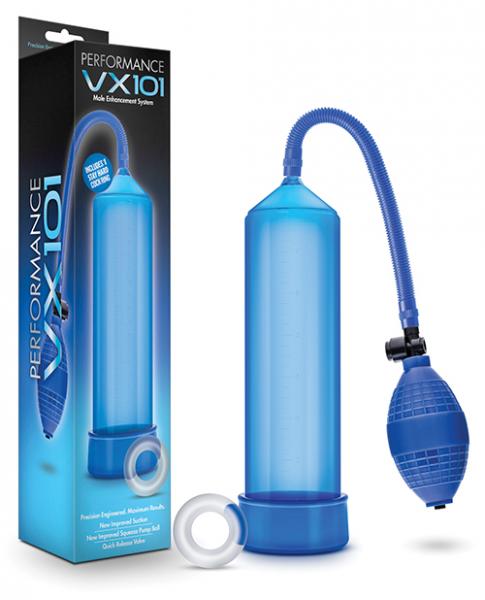 Performance VX101 Male Enhancement Pump Blue - Image 3