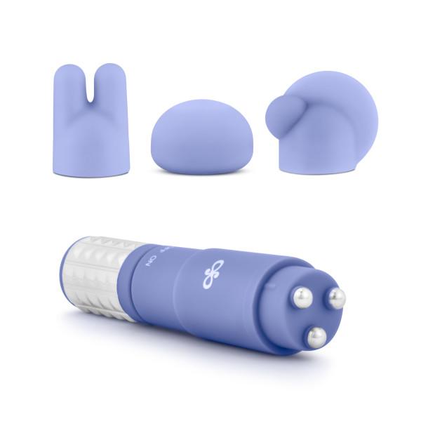 Revitalize Massage Kit with 3 Silicone Attachments Purple - Image 2