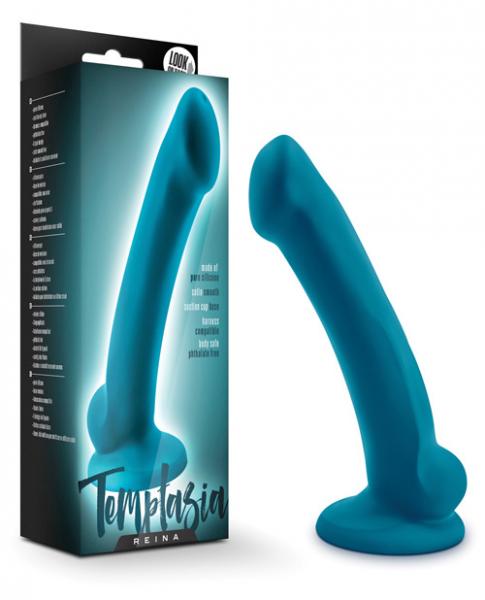 Temptasia Reina Teal Blue G-Spot Dildo - Image 3