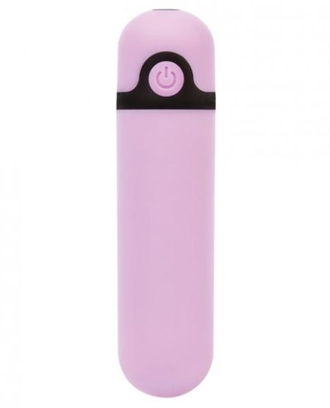 Simple & True Rechargeable Vibrating Bullet Purple