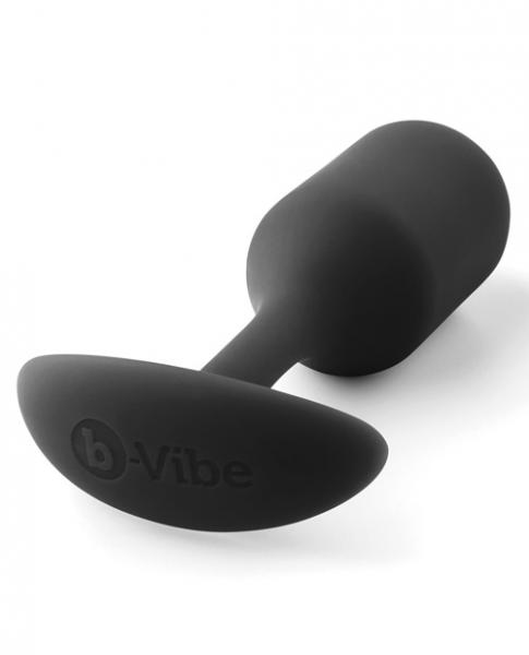 B-Vibe Snug Plug 2 4.02 ounces Weight Black - Image 2
