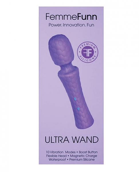 Femmefunn Ultra Wand Body Massager Purple - Image 3