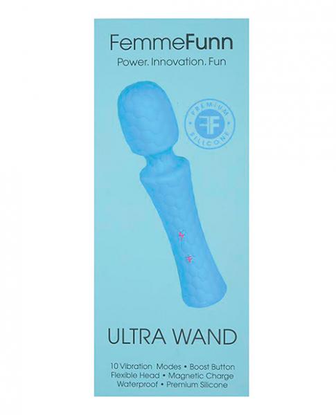 Femmefunn Ultra Wand Body Massager Blue - Image 2