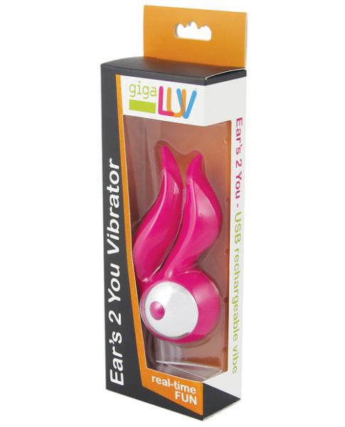 Gigaluv Ears 2 You Pink Clitoral Vibrator - Image 2