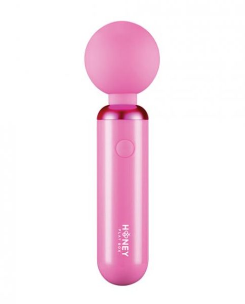 Pomi Wand Clit Tease Vibrating Wand - Pink