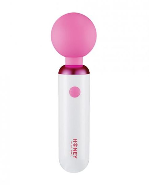 Pomi Wand Clit Tease Vibrating Wand - White