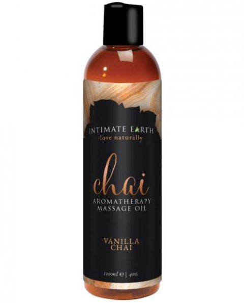 Intimate Earth Chai Massage Oil 4oz