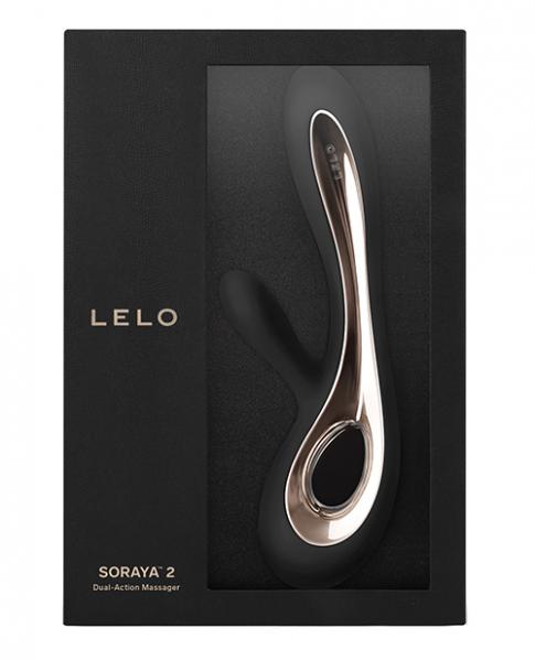 Lelo Soraya 2 Rabbit Vibrator Black - Image 2