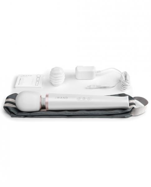 Le Wand Rechargeable Massager Pearl White - Image 2